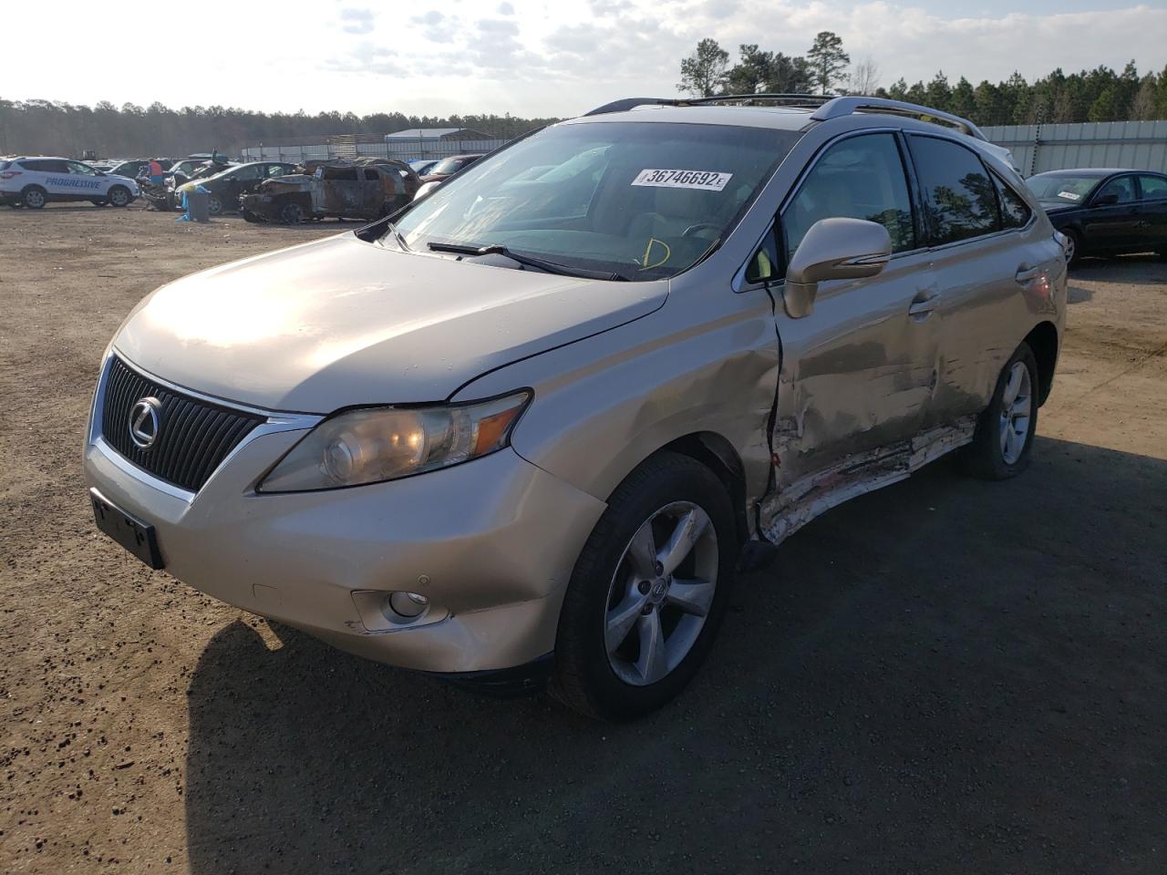 Photo 2 from auction – 2011 LEXUS RX 350 with VIN JTJBK1BA5B2015483