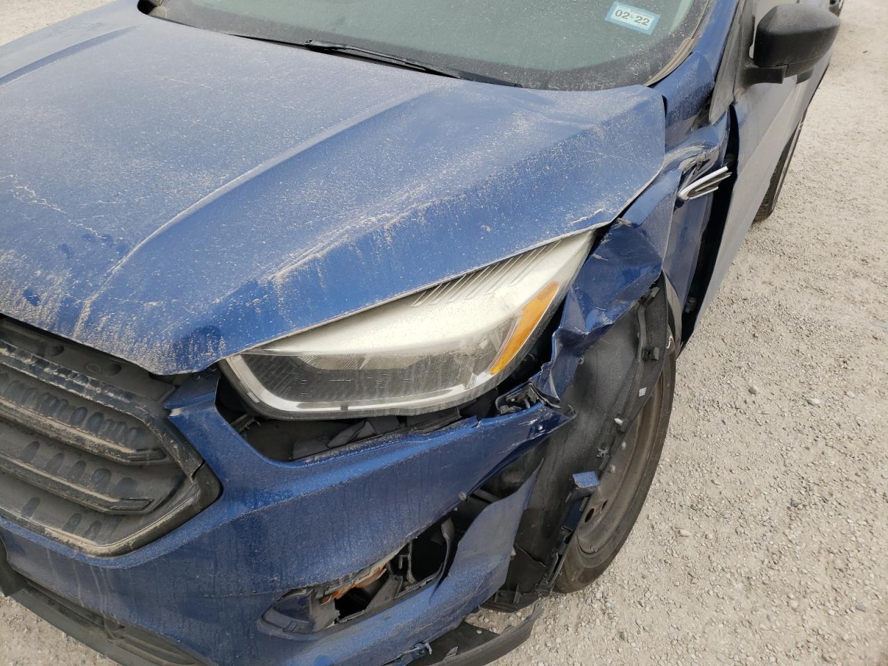 Photo 9 from auction – 2017 FORD ESCAPE S with VIN 1FMCU0F76HUA93273