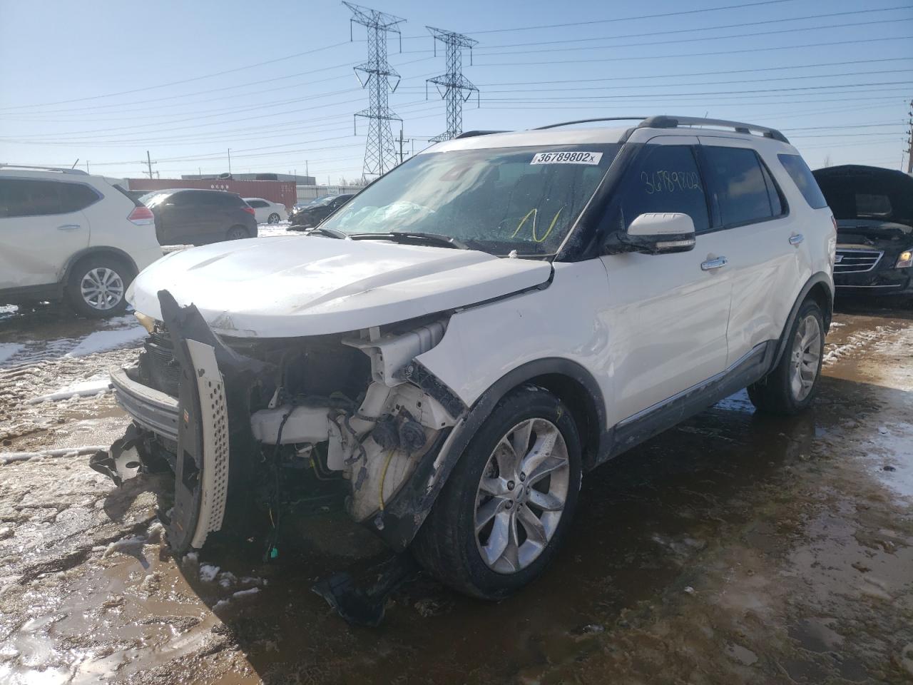 Photo 2 from auction – 2013 FORD EXPLORER L with VIN 1FM5K8F88DGC08938