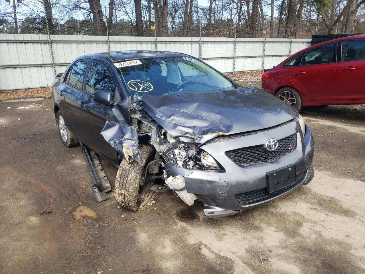 TOYOTA COROLLA BA 2010 with VIN 2T1BU4EE8AC435767 - Photo from auction