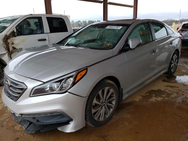 Photo 2 from auction – 2017 HYUNDAI SONATA SPO with VIN 5NPE34AF4HH567379