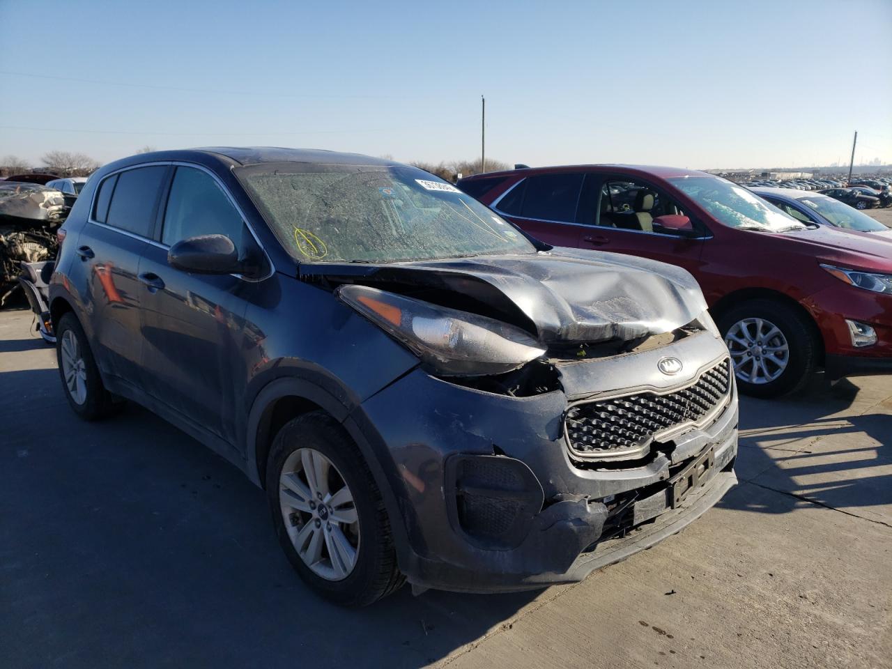 KIA SPORTAGE L 2017 with VIN KNDPM3AC0H7145765 - Photo from auction