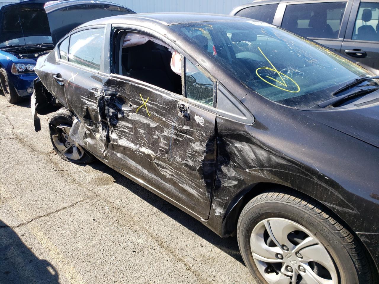Photo 9 from auction – 2013 HONDA CIVIC LX with VIN 19XFB2F5XDE271678