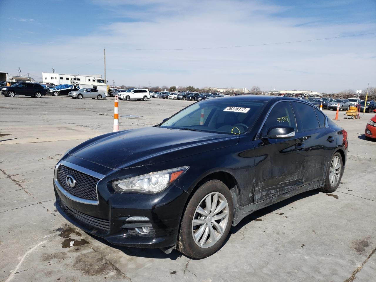 Photo 2 from auction – 2015 INFINITI Q50 BASE with VIN JN1BV7AR6FM402853