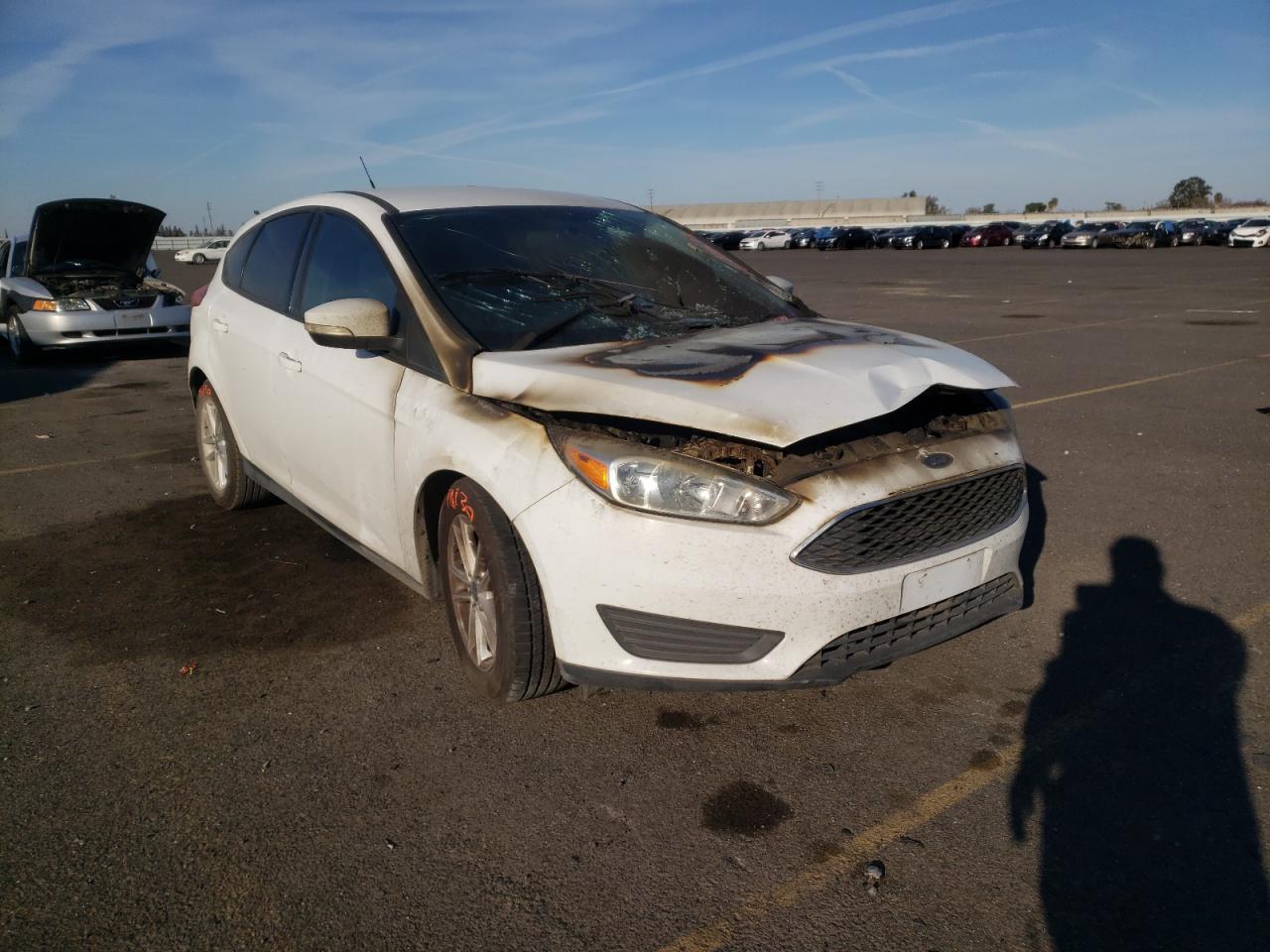 FORD FOCUS SE 2015 with VIN 1FADP3K2XFL288703 - Photo from auction