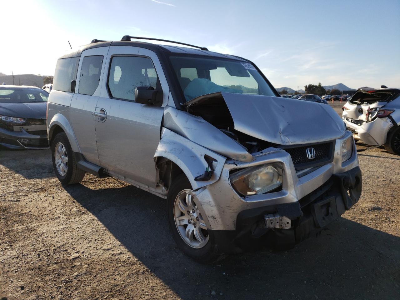 HONDA ELEMENT EX 2006 with VIN 5J6YH18776L015552 - Photo from auction