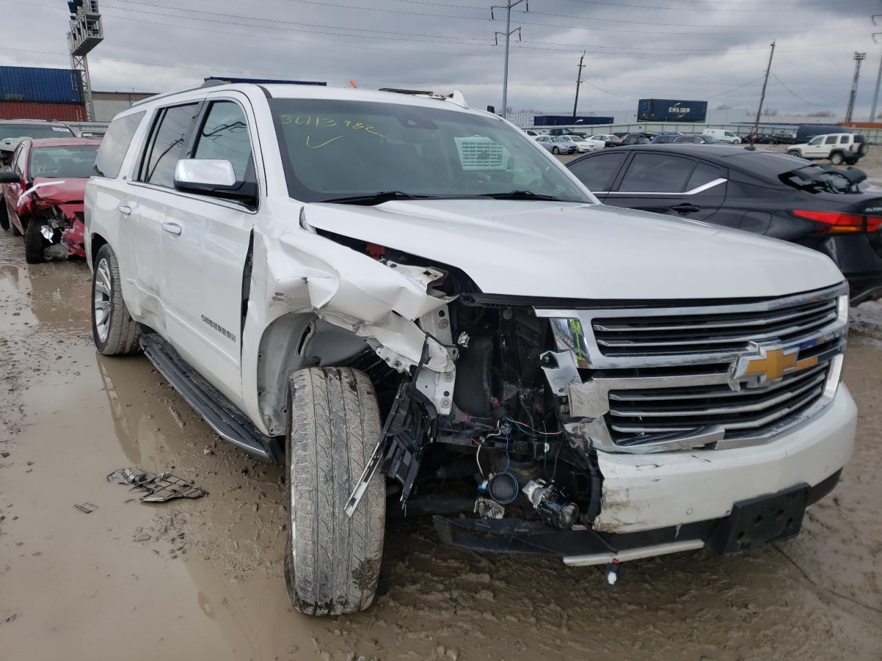 CHEVROLET SUBURBAN K 2016 with VIN 1GNSKJKC2GR475579 - Photo from auction