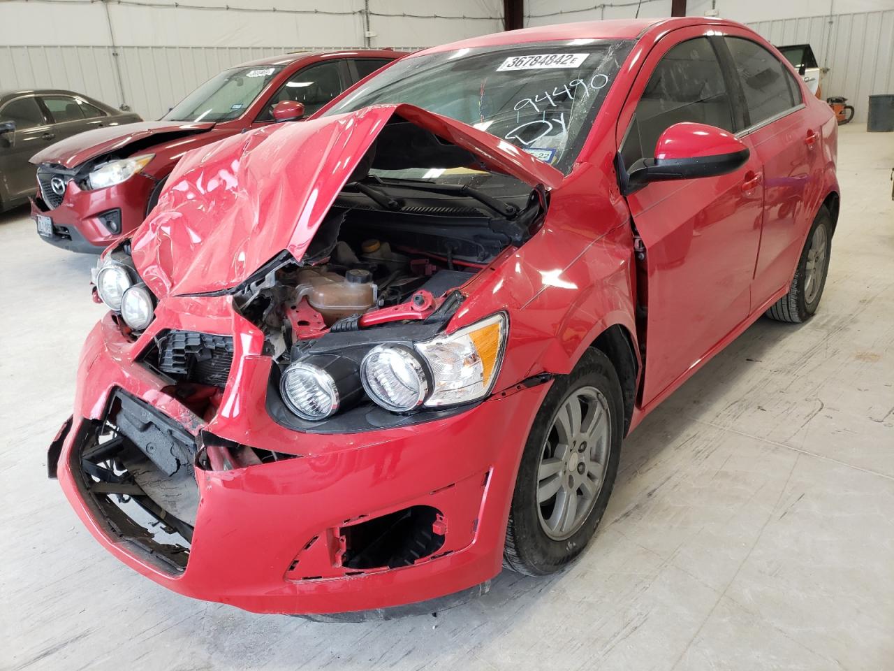 Photo 2 from auction – 2015 CHEVROLET SONIC LT with VIN 1G1JC5SH9F4118814