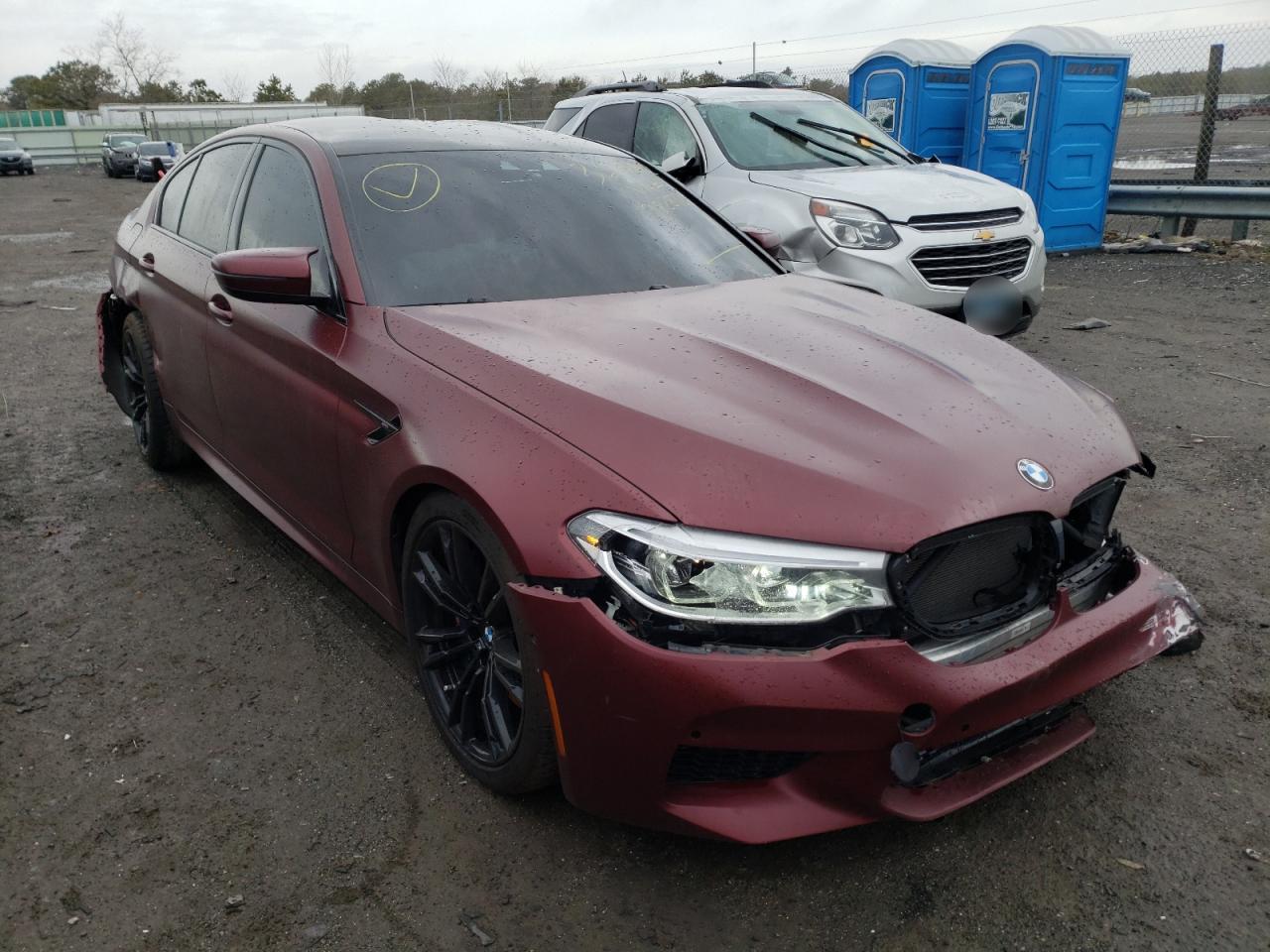 BMW M5 2018 with VIN WBSJF0C55JB282872 - Photo from auction