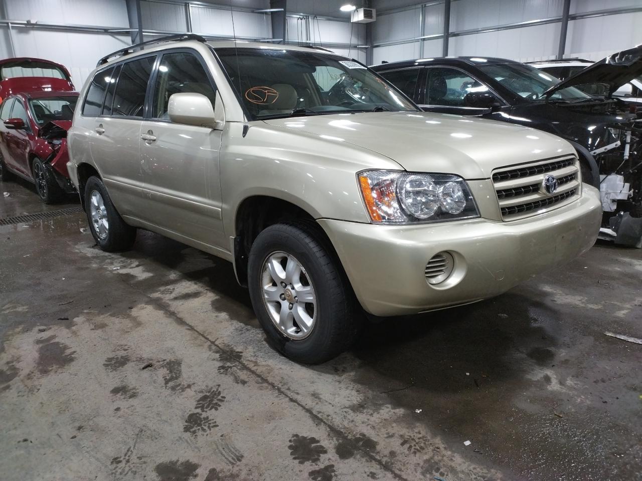 TOYOTA HIGHLANDER 2003 with VIN JTEHF21A530118615 - Photo from auction