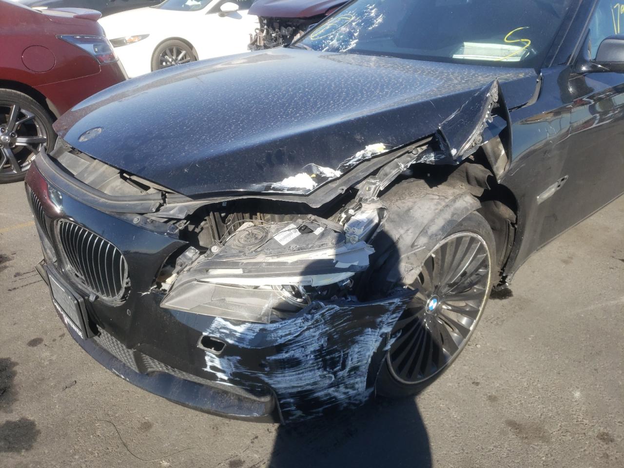 Photo 9 from auction – 2012 BMW 750 LI with VIN WBAKB8C52CC964317