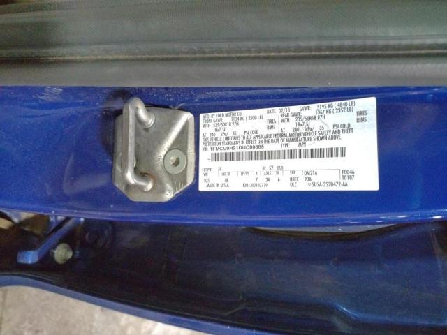 Photo 10 from auction – 2013 FORD ESCAPE SEL with VIN 1FMCU9H91DUC80885