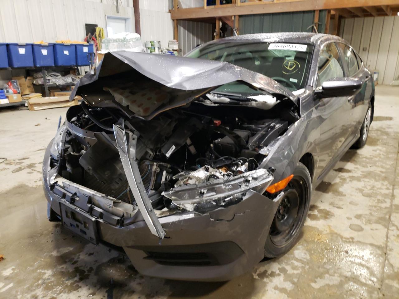 Photo 2 from auction – 2017 HONDA CIVIC LX with VIN 19XFC2F51HE019742