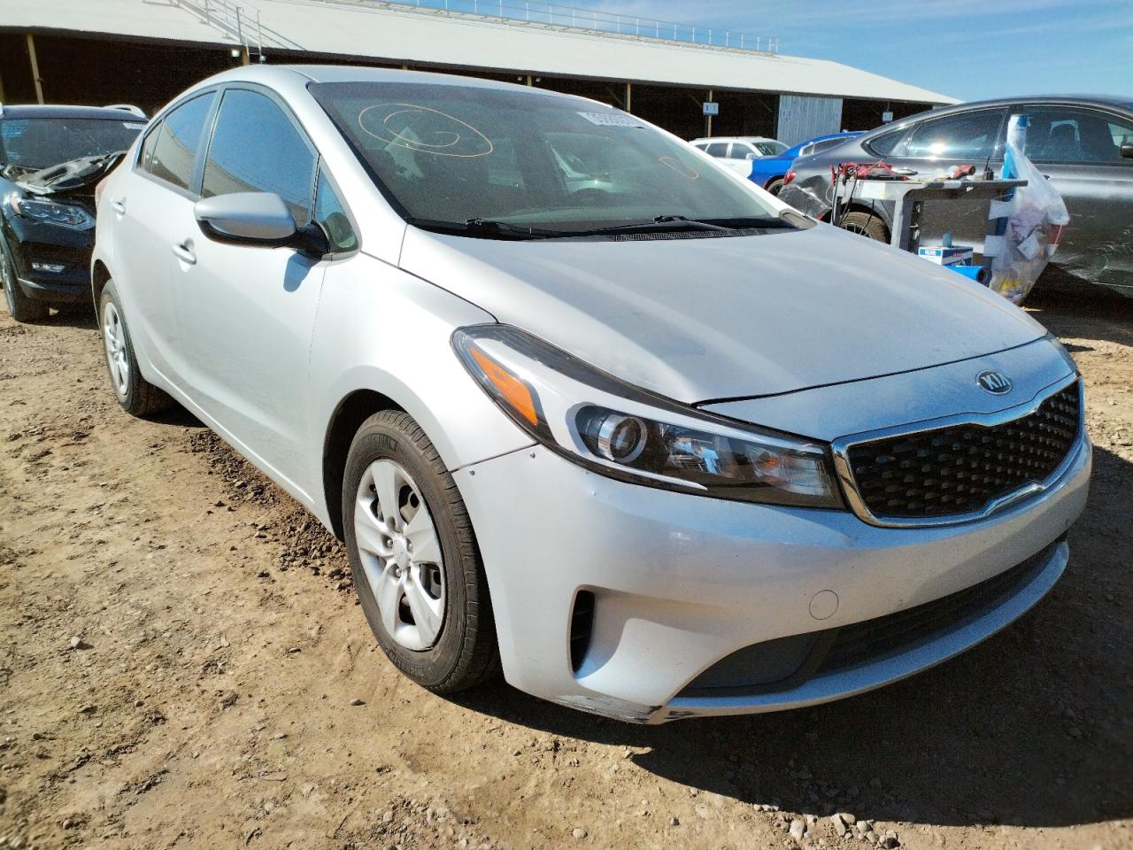 KIA FORTE LX 2017 with VIN 3KPFK4A71HE065515 - Photo from auction