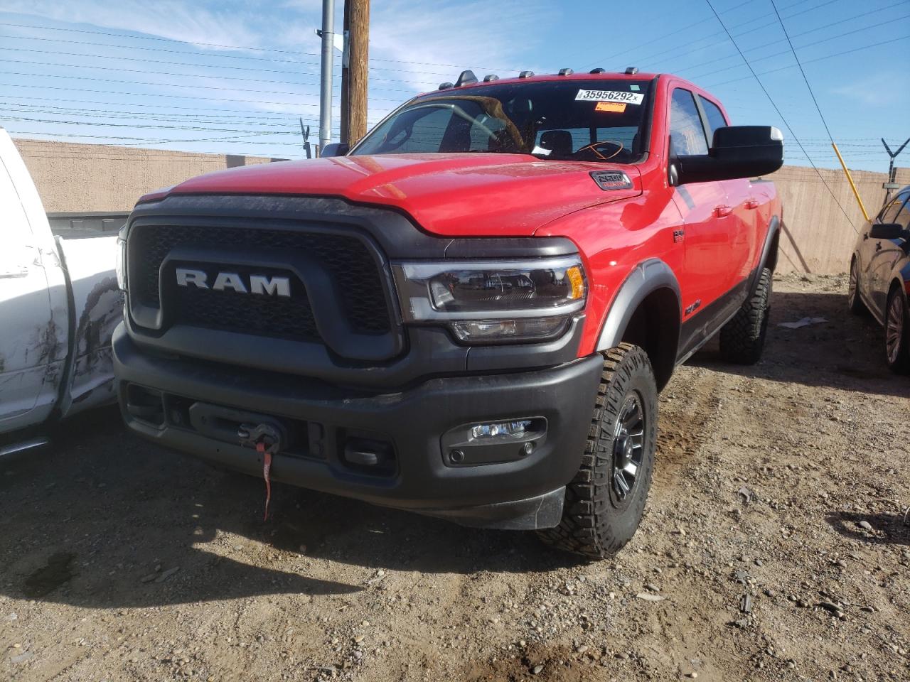 Photo 2 from auction – 2021 RAM 2500 POWER with VIN 3C6TR5EJ7MG607216