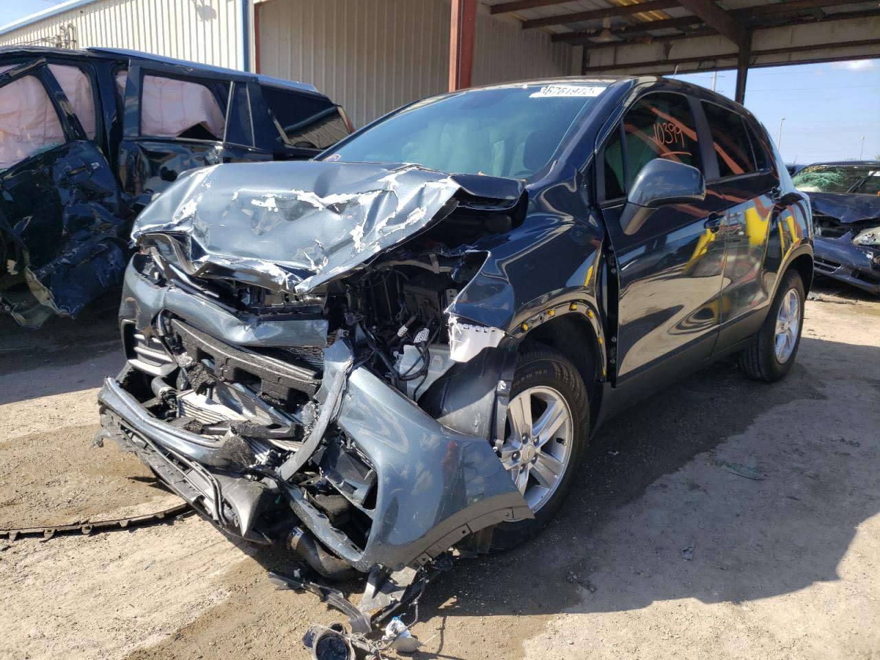 Photo 2 from auction – 2021 CHEVROLET TRAX LS with VIN KL7CJKSB9MB308022