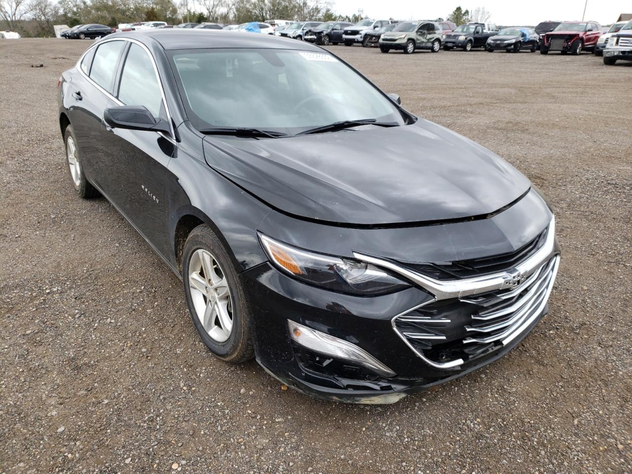 CHEVROLET MALIBU LS 2021 with VIN 1G1ZB5ST6MF045865 - Photo from auction