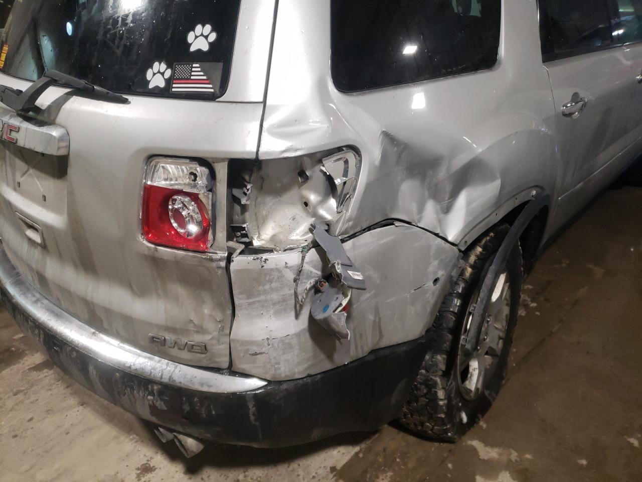 Photo 9 from auction – 2010 GMC ACADIA SLE with VIN 1GKLVLED5AJ160628