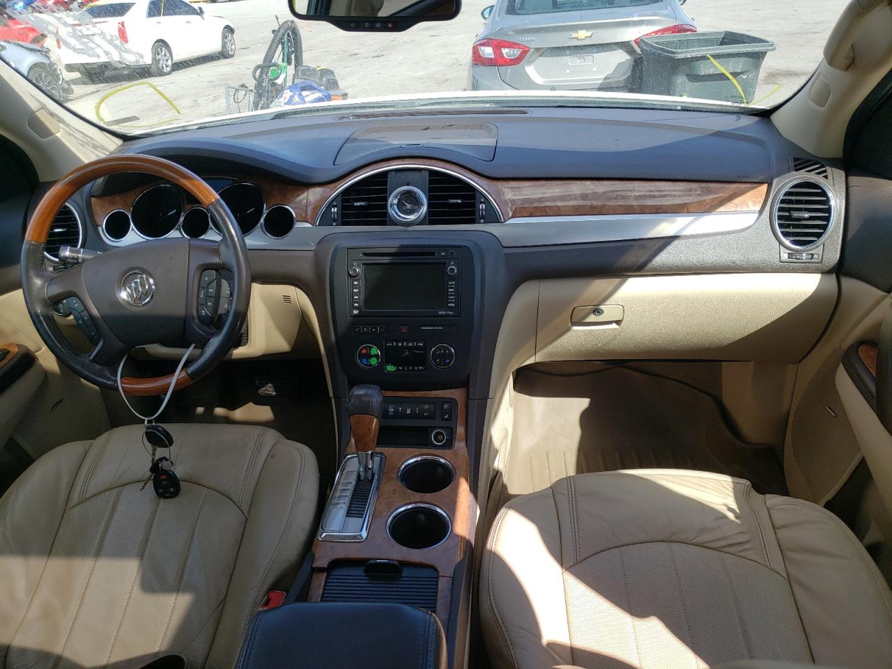 Photo 9 from auction – 2012 BUICK ENCLAVE with VIN 5GAKRDED0CJ278379