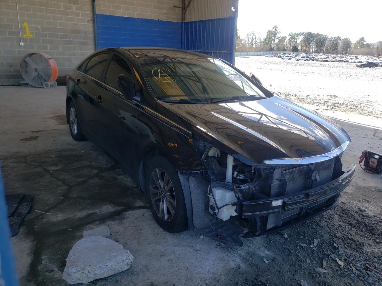 HYUNDAI SONATA GLS 2013 with VIN 5NPEB4AC3DH595371 - Photo from auction