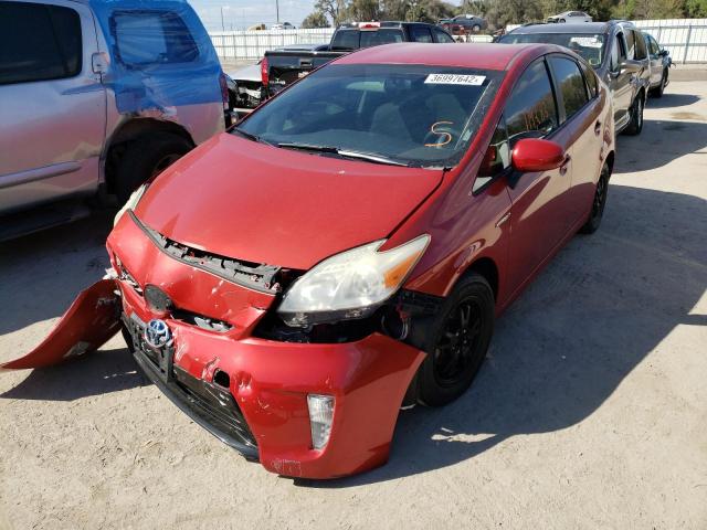 Photo 2 from auction – 2012 TOYOTA PRIUS with VIN JTDKN3DU6C5508814