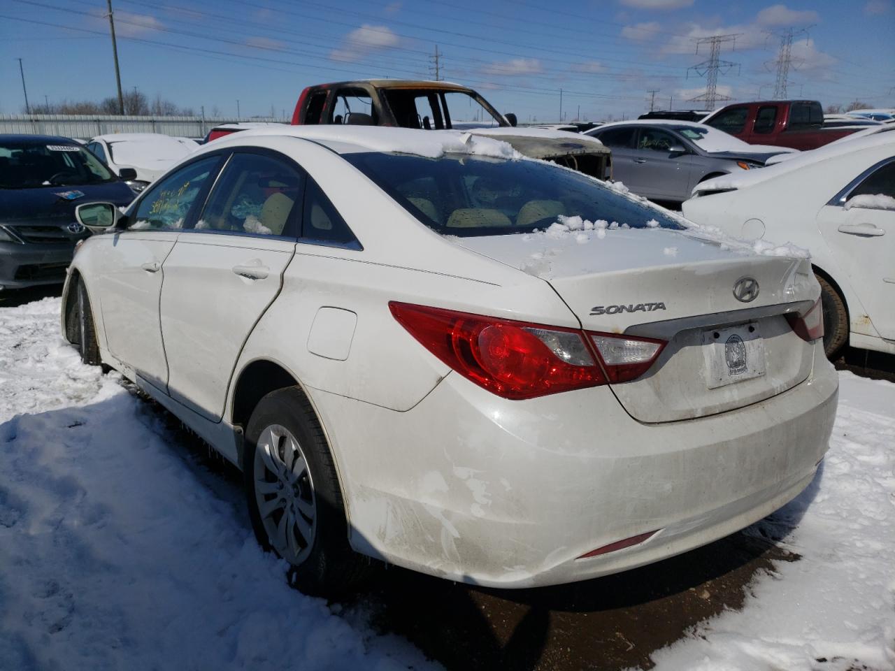 Photo 3 from auction – 2011 HYUNDAI SONATA GLS with VIN 5NPEB4AC8BH020566
