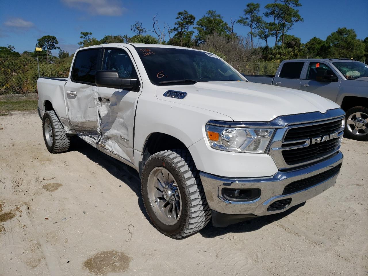 Photo 1 from auction – 2020 RAM 1500 BIG H with VIN 1C6SRFFT0LN314796