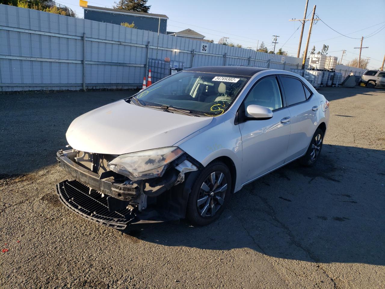 Photo 2 from auction – 2014 TOYOTA COROLLA L with VIN 2T1BURHE5EC132900