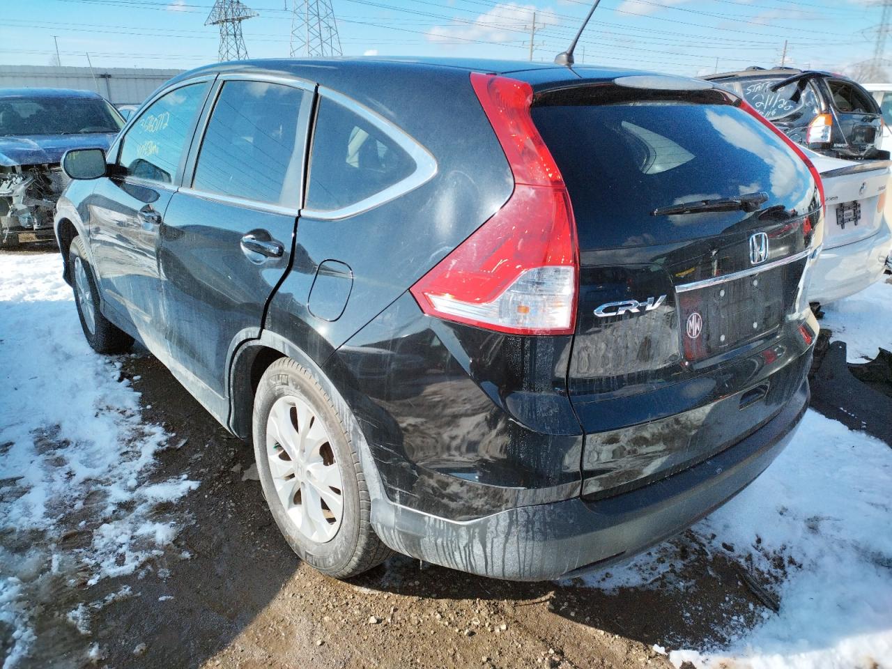 Photo 3 from auction – 2014 HONDA CR-V EX with VIN 5J6RM4H57EL074857