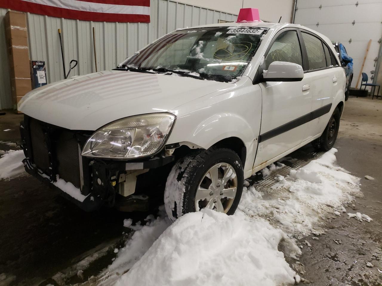 Photo 2 from auction – 2009 KIA RIO 5 SX with VIN KNADE243096519611
