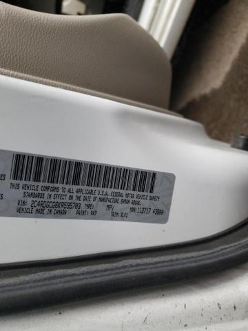 Photo 10 from auction – 2019 DODGE GRAND CARA with VIN 2C4RDGCG6KR595703