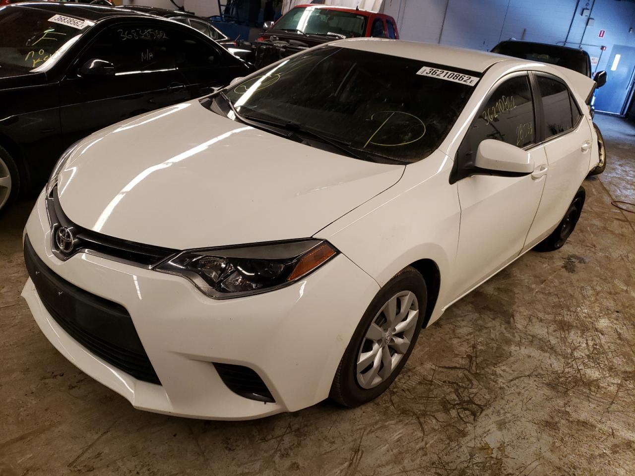 Photo 2 from auction – 2015 TOYOTA COROLLA L with VIN 2T1BURHE1FC390462
