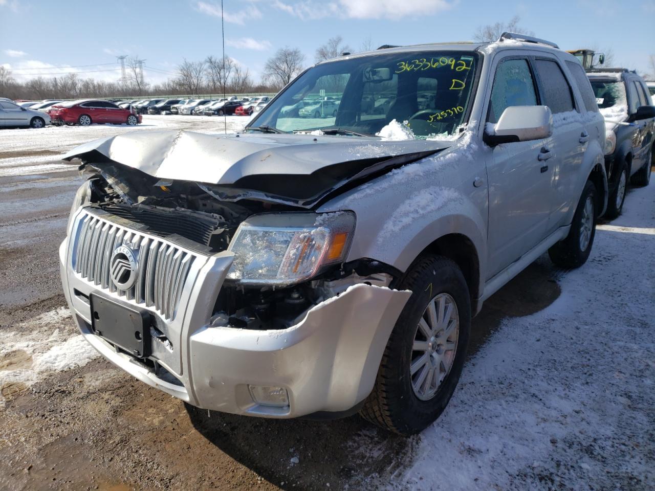 Photo 2 from auction – 2009 MERCURY MARINER PR with VIN 4M2CU87709KJ25370