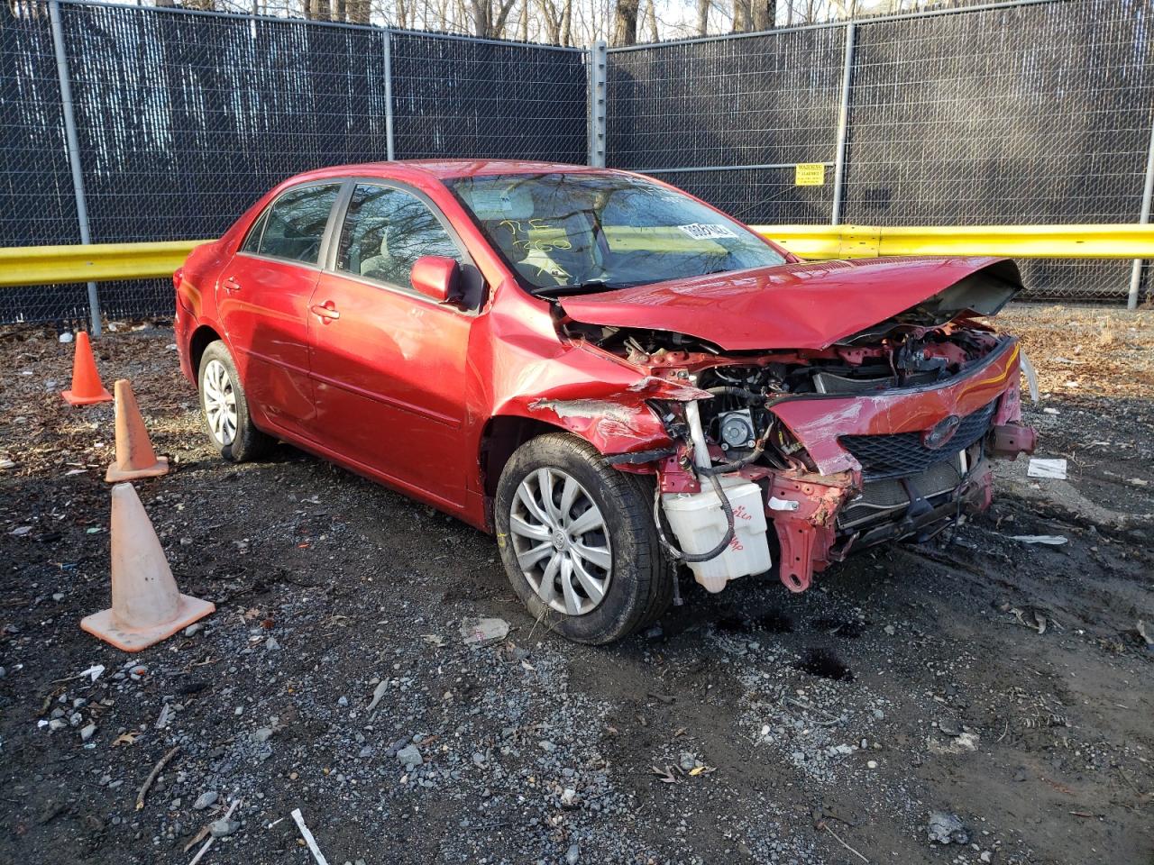 TOYOTA COROLLA BA 2012 with VIN 5YFBU4EE7CP020555 - Photo from auction