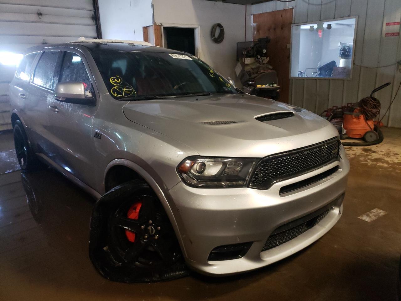 DODGE DURANGO SR 2018 with VIN 1C4SDJGJXJC218349 - Photo from auction