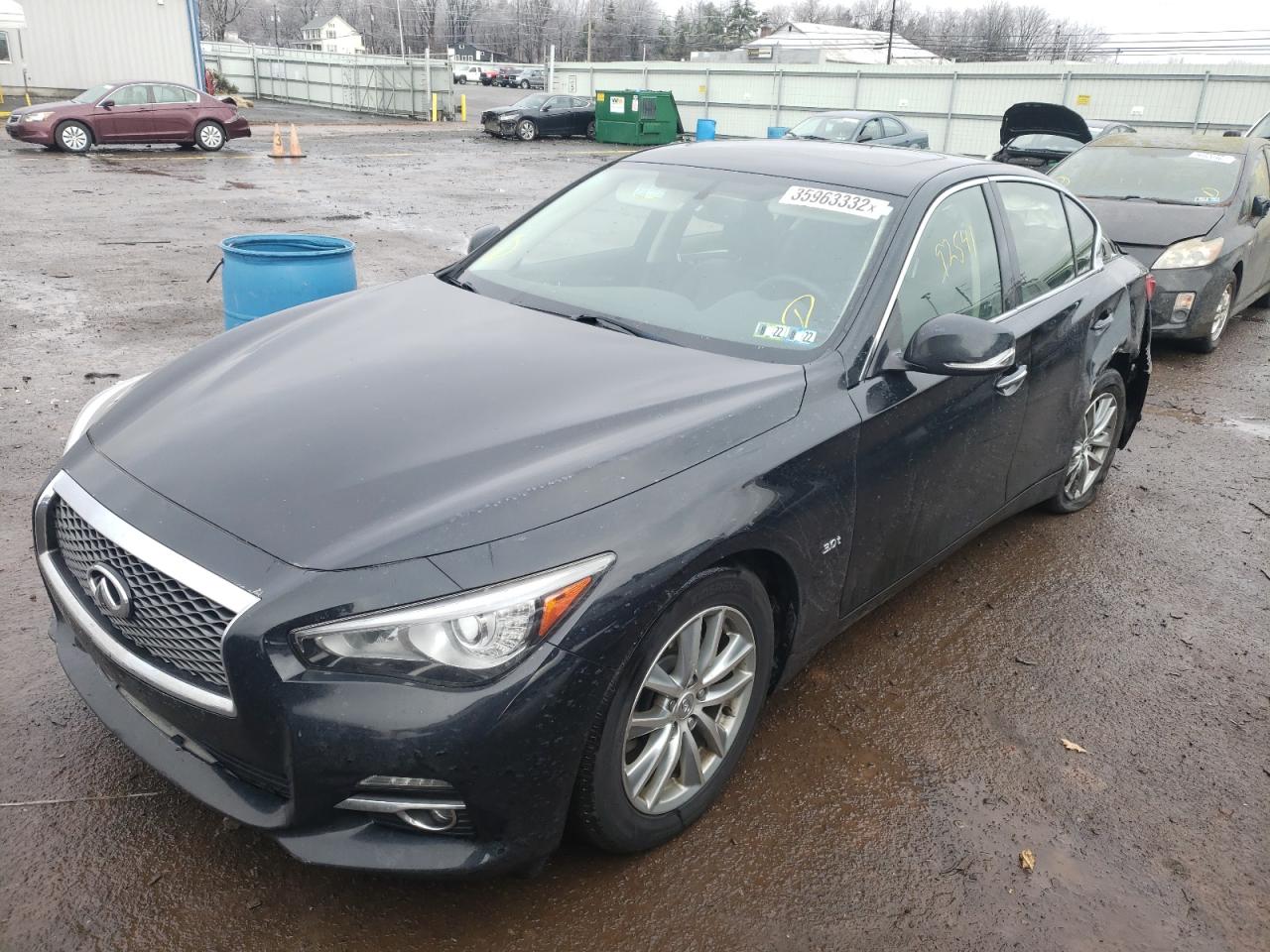 Photo 2 from auction – 2016 INFINITI Q50 PREMIU with VIN JN1EV7AR8GM341391