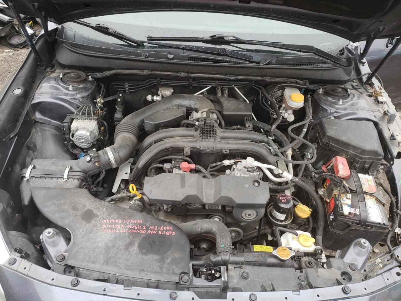 Photo 7 from auction – 2015 SUBARU LEGACY 2.5 with VIN 4S3BNBD63F3073973