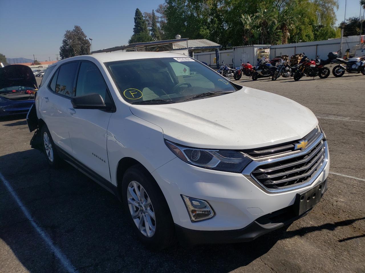 CHEVROLET EQUINOX LS 2018 with VIN 3GNAXHEV2JS626332 - Photo from auction