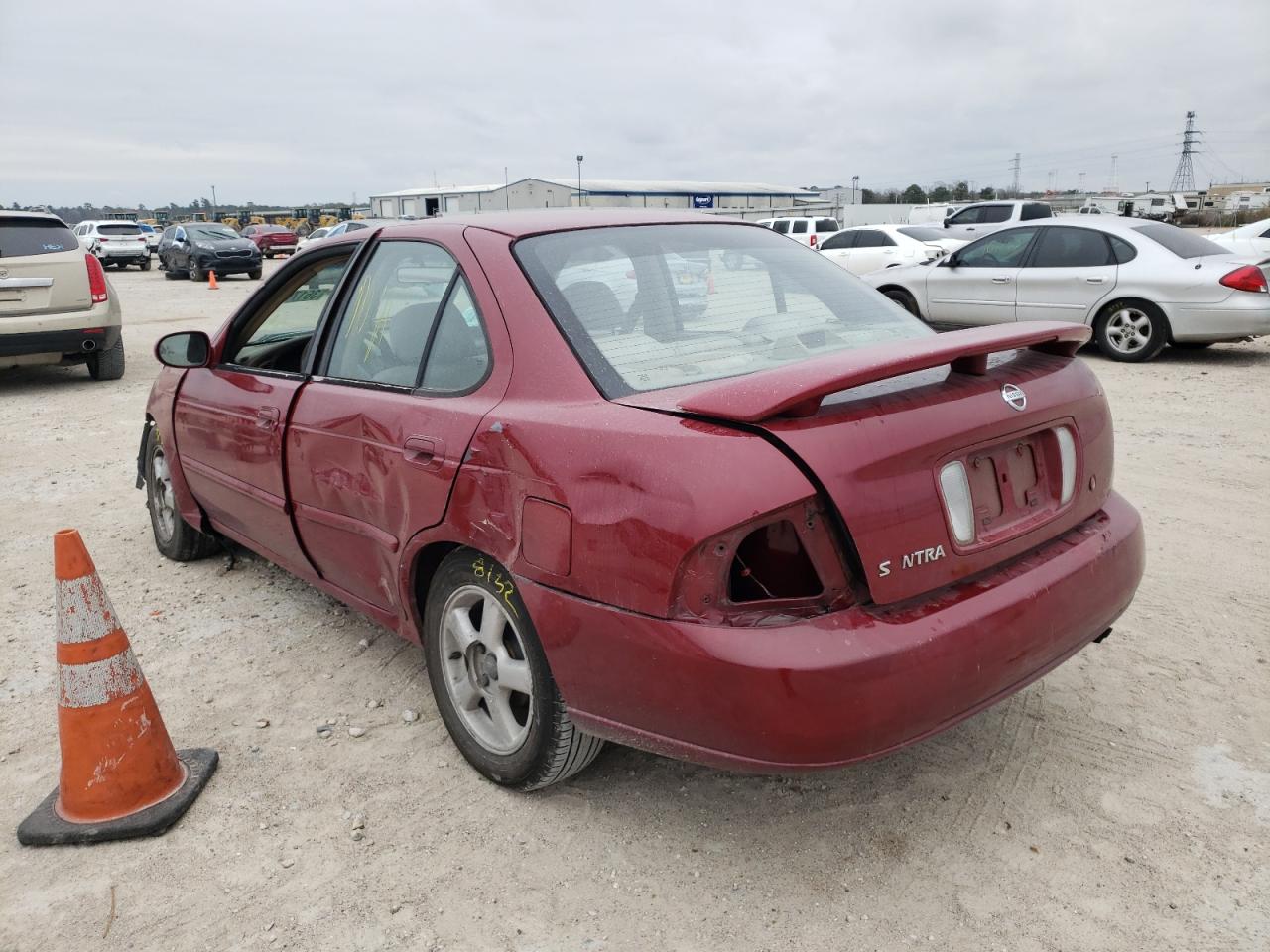 Photo 3 from auction – 2000 NISSAN SENTRA BAS with VIN 3N1CB51D0YL313850