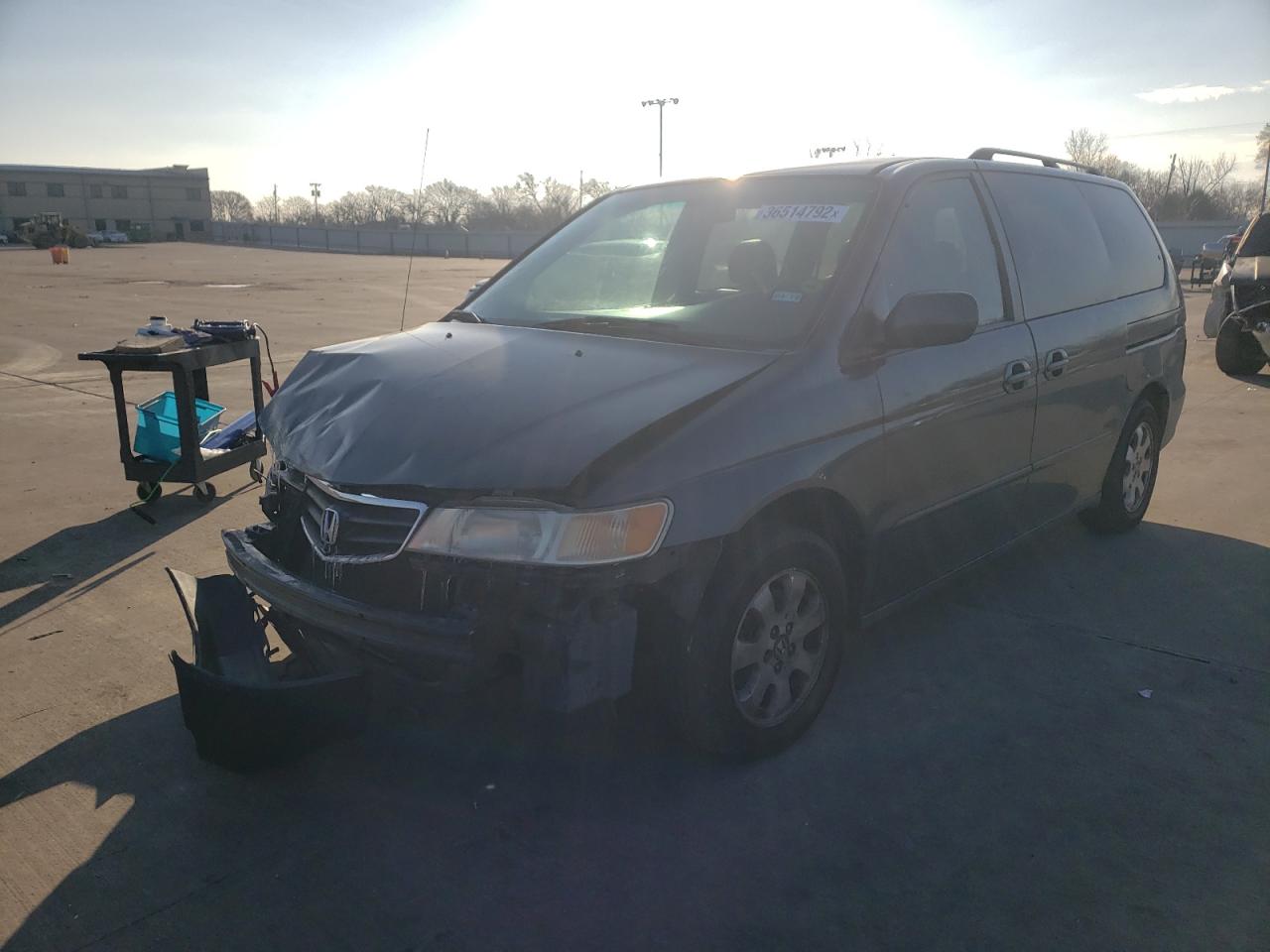 Photo 2 from auction – 2004 HONDA ODYSSEY EX with VIN 5FNRL189X4B051357