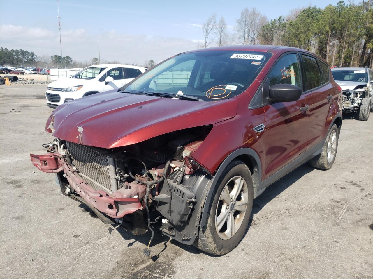 Photo 2 from auction – 2014 FORD ESCAPE S with VIN 1FMCU0F75EUC28092