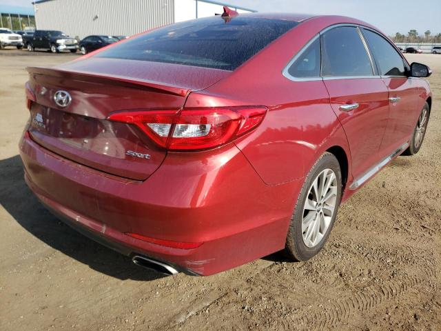 Photo 4 from auction – 2016 HYUNDAI SONATA SPO with VIN 5NPE34AF9GH413796