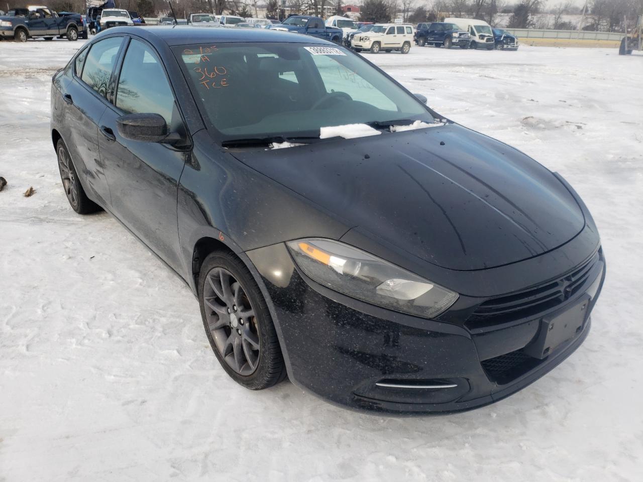 DODGE DART SE 2016 with VIN 1C3CDFAA0GD644102 - Photo from auction
