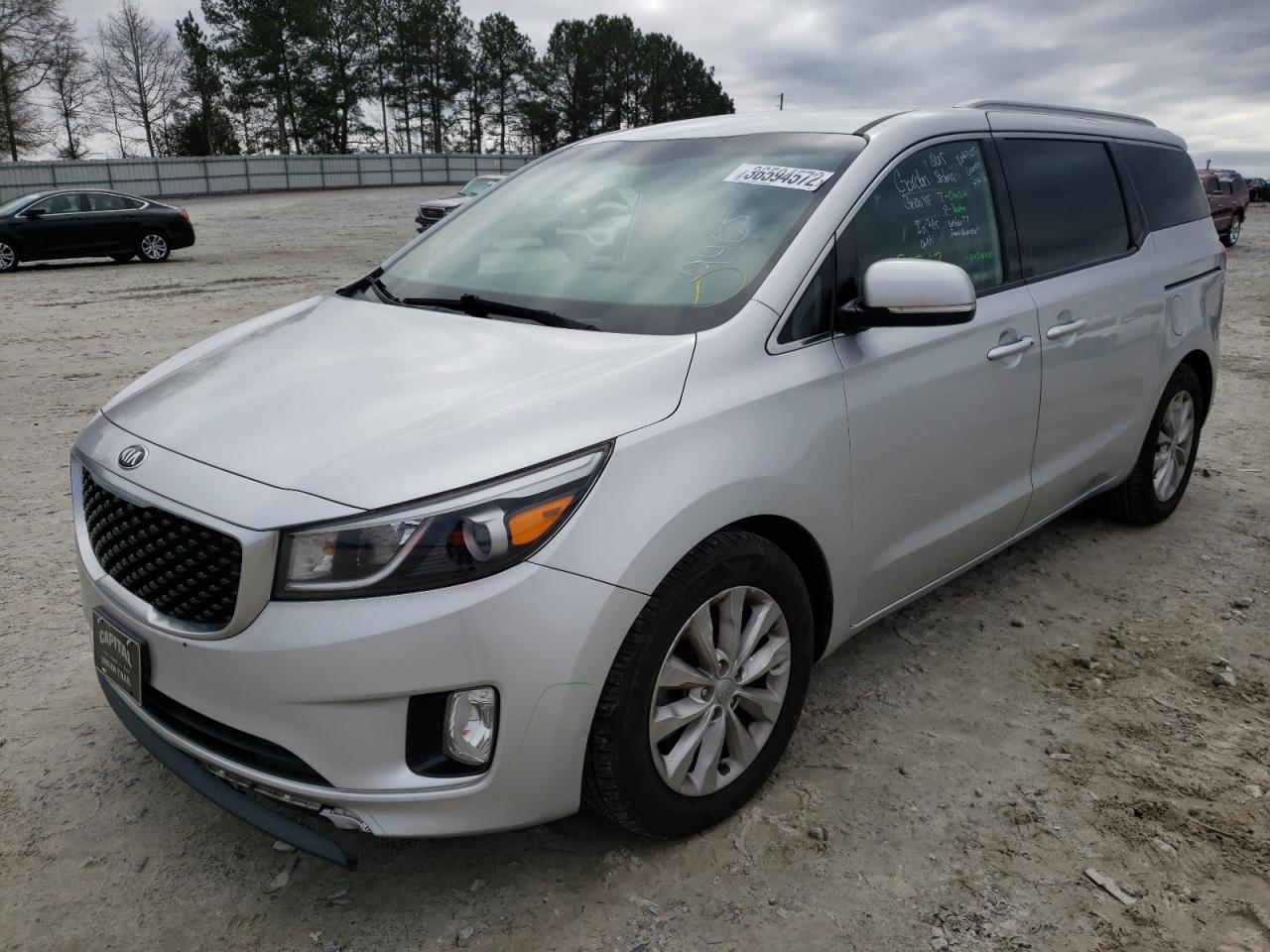 Photo 2 from auction – 2015 KIA SEDONA EX with VIN KNDMC5C10F6054799