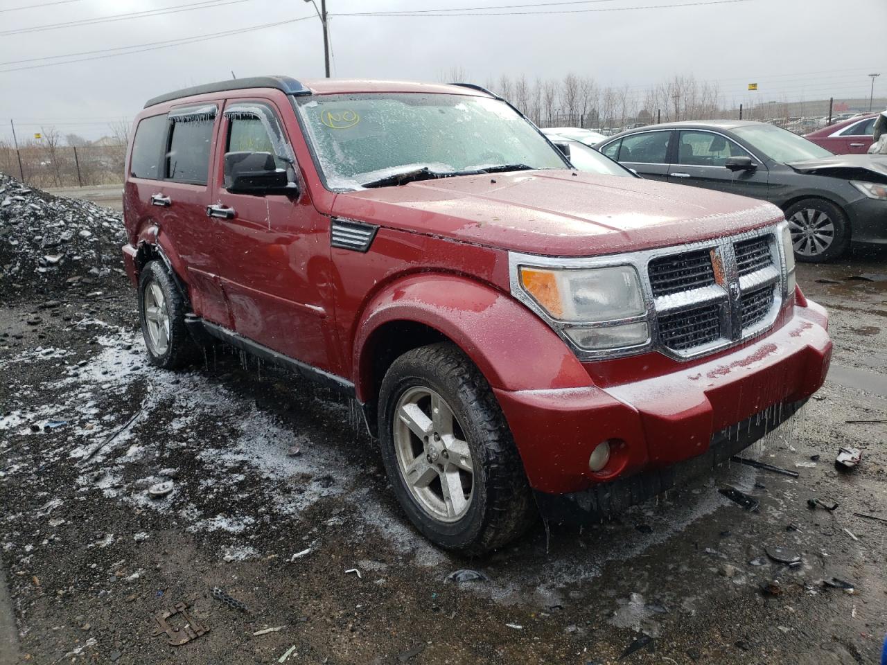 DODGE NITRO SXT 2008 with VIN 1D8GU28K78W110252 - Photo from auction