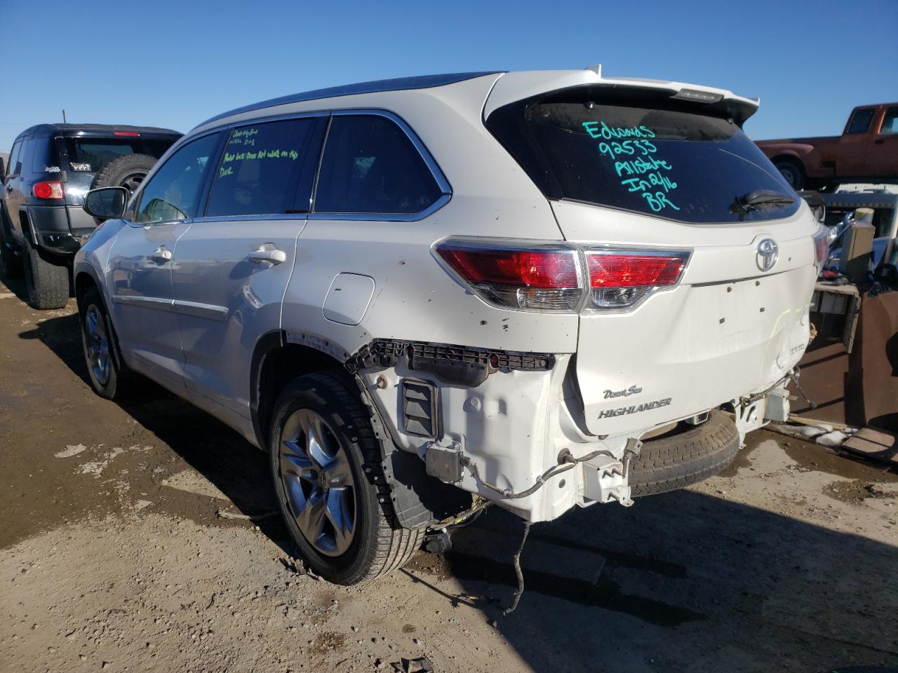 صورة رقم 3 من المزاد - 2014 TOYOTA HIGHLANDER مع VIN 5TDYKRFH3ES036932