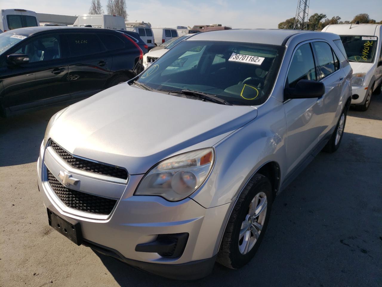 Photo 2 from auction – 2012 CHEVROLET EQUINOX LS with VIN 2GNALBEKXC1123063