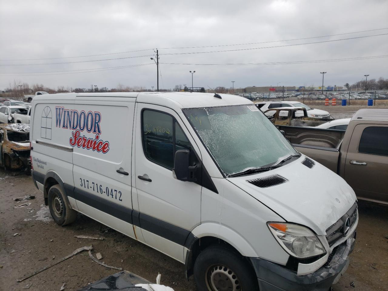 MERCEDES-BENZ SPRINTER 2 2012 with VIN WD3PE7CC3C5630188 - Photo from auction