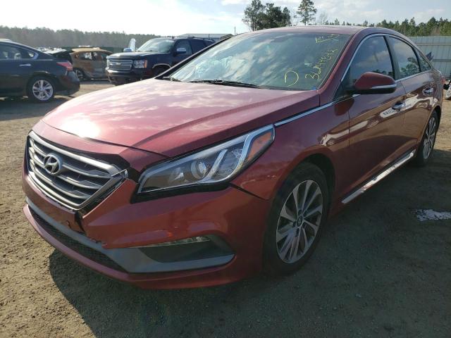 Photo 2 from auction – 2016 HYUNDAI SONATA SPO with VIN 5NPE34AF9GH413796