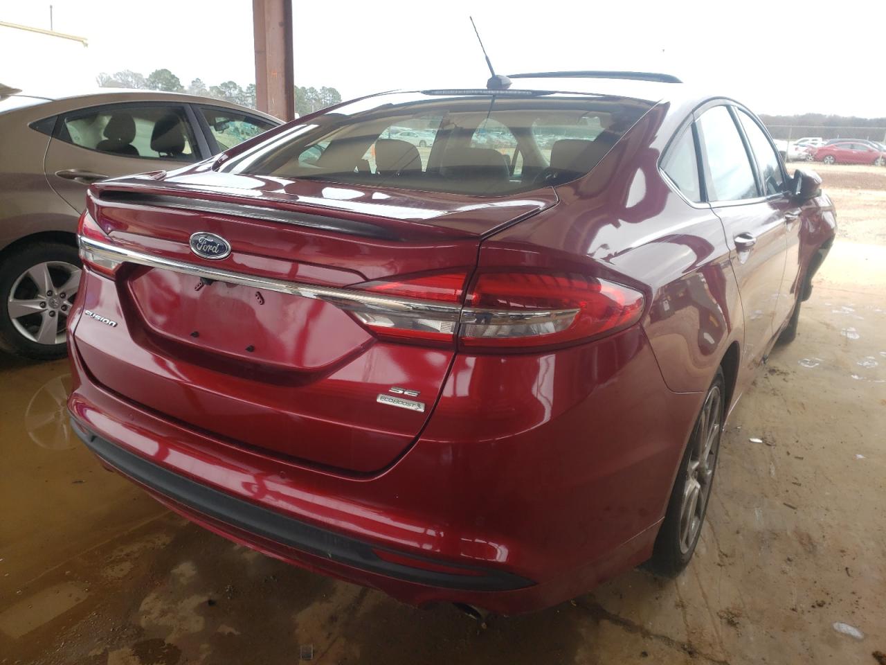 Photo 4 from auction – 2017 FORD FUSION SE with VIN 3FA6P0HD7HR391887